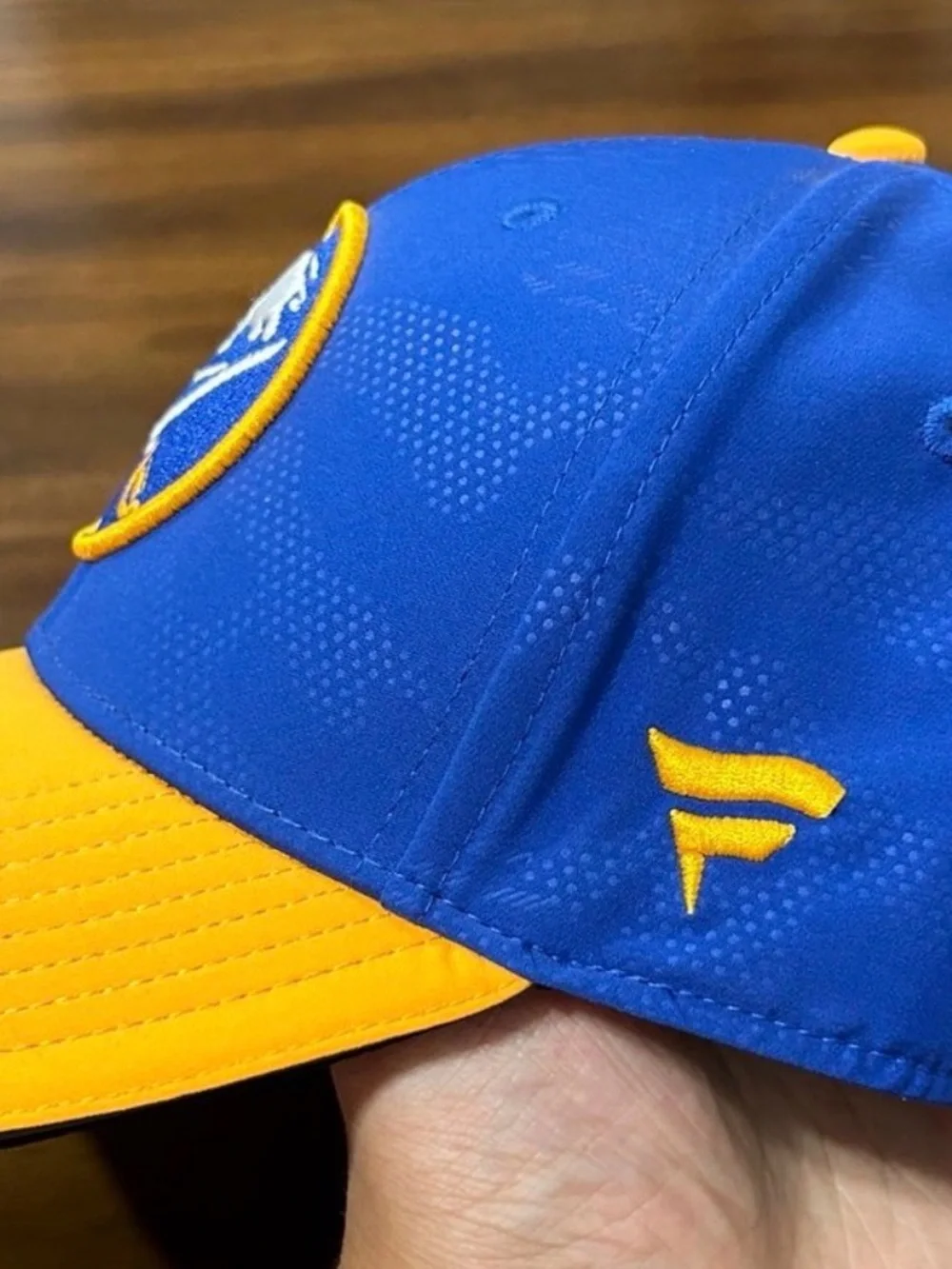 Fanatics Buffalo Sabres Royal Blue and Gold NHL Authentic Pro Hat - Picture 2 of 12